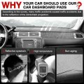Dashboard Cover Mat For 2007-2014 Chevrolet Tahoe Suburban Gmc Yukon Xl 2007-2013 Chevy Avalanche Silverado 1500 2500 3500 Ltz
