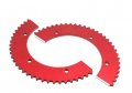 Split Aluminum Go Kart Sprocket For 35 Chain 54 Tooth 6 Bolt Pattern 5 25 In Center To 