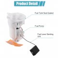 X Autohaux 1 Set Electric Fuel Pump Module Assembly For Toyota Corolla 2000-2005 Plastic Metal White 77020-02190