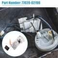 X Autohaux 1 Set Electric Fuel Pump Module Assembly For Toyota Corolla 2000-2005 Plastic Metal White 77020-02190