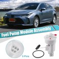 X Autohaux 1 Set Electric Fuel Pump Module Assembly For Toyota Corolla 2000-2005 Plastic Metal White 77020-02190