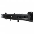 Kuafu Front Bumper Reinforcement Compatible With 2014-2015 2017-2020 Mitsubishi Mirage 6400d612 6400f617 Impact Absorber Black