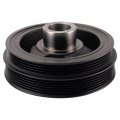 Engine Crankshaft Vibration Damper Bpa07303 For 07-20 Ford Lincoln Mercury Mazda Machined Finish 