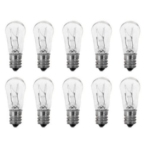 Ocsparts 6s6-155 Light Bulb 6 Watts 0 04 Amps 155 Volts Pack Of 10