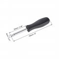 Uxcell Socket Accessory Set Of 2 Pcs 1 4 Drive 10 Spinner Nut Driver Handle 7mm 6- Point Shallow