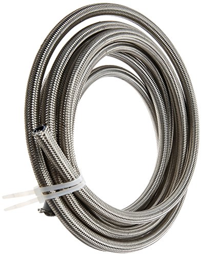 601508 Ptfe Hose -8an Size 15 Ft Polytetrafluoroethylene Material For Vehicle Fuel Applications