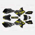Gray Yellow Shift Graphics Kit Fits Suzuki Drz400sm Drz400s Drz400 Supermoto Drz 