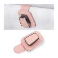 Sunglasses Holders For Car Sun Visor Universal Vehicles Leather Eyeglasses Holder Mount And Ticketd Clip Car Auto Interior 