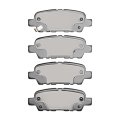 Disc Brake Pads For Nissan 370z 2009 To 2020 Front Low Metallic Friction Material 1 49 Inner Height And 4 13 In Width 