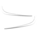 Front Bumper Trim Set For Benz E350 E550 Wagon Sedan 2010 2013 Fit Model Without Amg Styling Package Chrome Finish 2128850321 