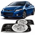 Winjet Series For 2012-2013 Honda Civic Coupe Driving Fog Lights Switch Wiring Kit 
