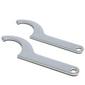 Auto Dynasty 3 Inches Stainless Steel Coilover Adjustment Wrench Damper Shock Spring Spanner Tool Pack Of 2
