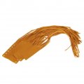 Qiilu Universal Hand Grips Tassel Fringe Wrap Cover Motorcycle Brake Clutch Lever Streamer 7 8in 1in Fit For Yamaha Khaki
