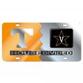 Tennessee Vanderbilt House Divided Laser Cut License Plate 