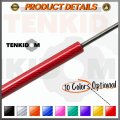 Tenkidom Hood Struts Compatible With Nissan 240sx S14 1993-1998 Carbon Fiber Lift Supports Bonnet Gas Dampers Springs Kit
