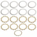 Topteng Clutch Plate Kit Disc Plates Steel Friction For Honda Cbr1000 Cbr1000rr Vfr1200 2008-2017