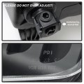 Acanii For Black 2005 2006 2007 2008 2009 Ford Mustang Headlights Headlamps Driver Passenger Side Pair