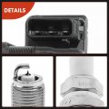 A-premium Set Of 6 Ignition Coil Pack And Iridium Spark Plugs Compatible With Subaru Outback 2010-2019 Legacy Tribeca 2010-2014