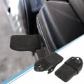 X Autohaux 1 Pair 12mm Metal Universal Motorcycle Folding Rearsets Rear Footrest Footpeg Pedal Peg Bike Bicycle Cycling Black