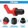 Uxcell Pcv Valve Grommet Kit Exhaust Positive Crankcase Ventilation Fittings For Lexus Rx300 1999-2001 Toyota No 1220420020