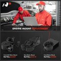 A-premium 3pcs Front And Rear Engine Motor Mount Kit Compatible With Mazda Mpv 2000-2001 2 5l 2002-2006 3 0l
