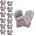 Cordova 7300rm Premium Shoulder Leather Gloves Rubberized Safety Cuff Medium 12-pack 