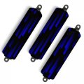 Vps Shock Cover For Kawasaki Prairie Lakota Bayou Mojave 250 360 650 700 Set Of 3 Blue Color Nd1730 