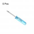 Uxcell Mini Slotted Screwdriver 2 0mm Flat Head 45mm Length For Small Appliances Repair 5 Pcs