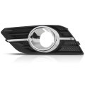 Front Left Driver Bumper Insert Fog Light Bezel Trim For Buick Encore 2013 2014 2015 2016 Gm1038172 95470236 Chrome Black 