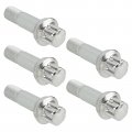 Autokay Wheel Lug Nuts Bolt Stainless Steel Compatible With Mercedes Benz C200 Ml500 S550 Cl63 Ml350 Glk350 Cl500 Gl450 Pack Of