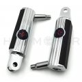 Httmt Mt216-121 Pa009x2 Skull Footpeg Footpegs Compatible With Stateline Shadow Vlx Vtx1300c Vtx1800c Vtx1800f