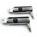 Httmt Mt216-121 Pa009x2 Skull Footpeg Footpegs Compatible With Stateline Shadow Vlx Vtx1300c Vtx1800c Vtx1800f