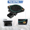 Uxcell 1 Set Engine Camshaft Position Sensor For Chrysler Dodge No 4882251ab Black Plastic Metal