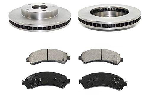 Front Ceramic Disc Brake Pad And Rotor Kit For 1997-2005 Chevy Blazer