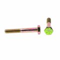 Prime-line Hex Head Cap Screws Grade 8 1 In -20 X 1-3 4 Yellow 25 Pack