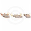 Sintered Brake Pads Vd-437 For Motorcycles Rear Position Stainless Steel Construction 