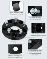 Aintier 1 5 To 5x4 5 Wheel Spacers Adapters Hub Centric 5 Lug 2 71 5mm Compatible With For Commander006-2010 Grand Cherokee