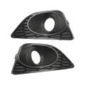Ford Fusion 2010-2012 Fog Light Trims Driver And Passenger Pair Front Paint To Match Replacement For Fo1038120 Fo1039120 