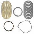 Caltric Clutch Friction Steel Plates And Gasket Kit Compatible With Yamaha R1 Yzf-r1 Yzfr1 2006 2007 2008