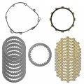 Caltric Clutch Friction Steel Plates And Gasket Kit Compatible With Yamaha R1 Yzf-r1 Yzfr1 2006 2007 2008