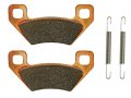 Brake Pads Polaris 550 All Models 2014-2016 Snowmobile Full-metal Pwc 40-0318 Oem 