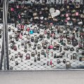 Inblue Personalized Heart Lock Custom Engraving Picture Photo Name Date For Couple Boyfriend Girlfriend Him Her Love Bridge