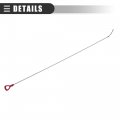 Motoforti Transmission Fuel Dipstick 920mm Engine Oil Level For Mercedes-benz C32 Amg 2003-2004 Plastic 1405891521 Red Silver