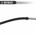 Motoforti Transmission Fuel Dipstick 920mm Engine Oil Level For Mercedes-benz C32 Amg 2003-2004 Plastic 1405891521 Red Silver
