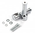 Hbs012-ii Chrome Straight 6 Rise 4 1 25 Mount Handlebar Risers For H-d B07qr17978 