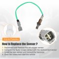 Uxcell Rear Car Oxygen Sensor For Toyota Avalon 2019-2022 Camry Hybrid 2018-2022 No 89467-33210