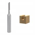 Uxcell Router Bit 1 4 Shank 8 Cutting Dia Single Straight Flute Carbide For Woodworking Carpentry Milling Cutter Tool 2 Pcs