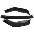 Front Bumper Lip Spoiler For Nissan Sentra 2020 2021 Glossy Black Pp Body Kit 3 Piece Set 