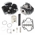 Gxywady Motorcycle Engine Cylinder Piston Ring Gasket Top End Rebuild Kit Replacement For Yamaha Pw50 1981-2009