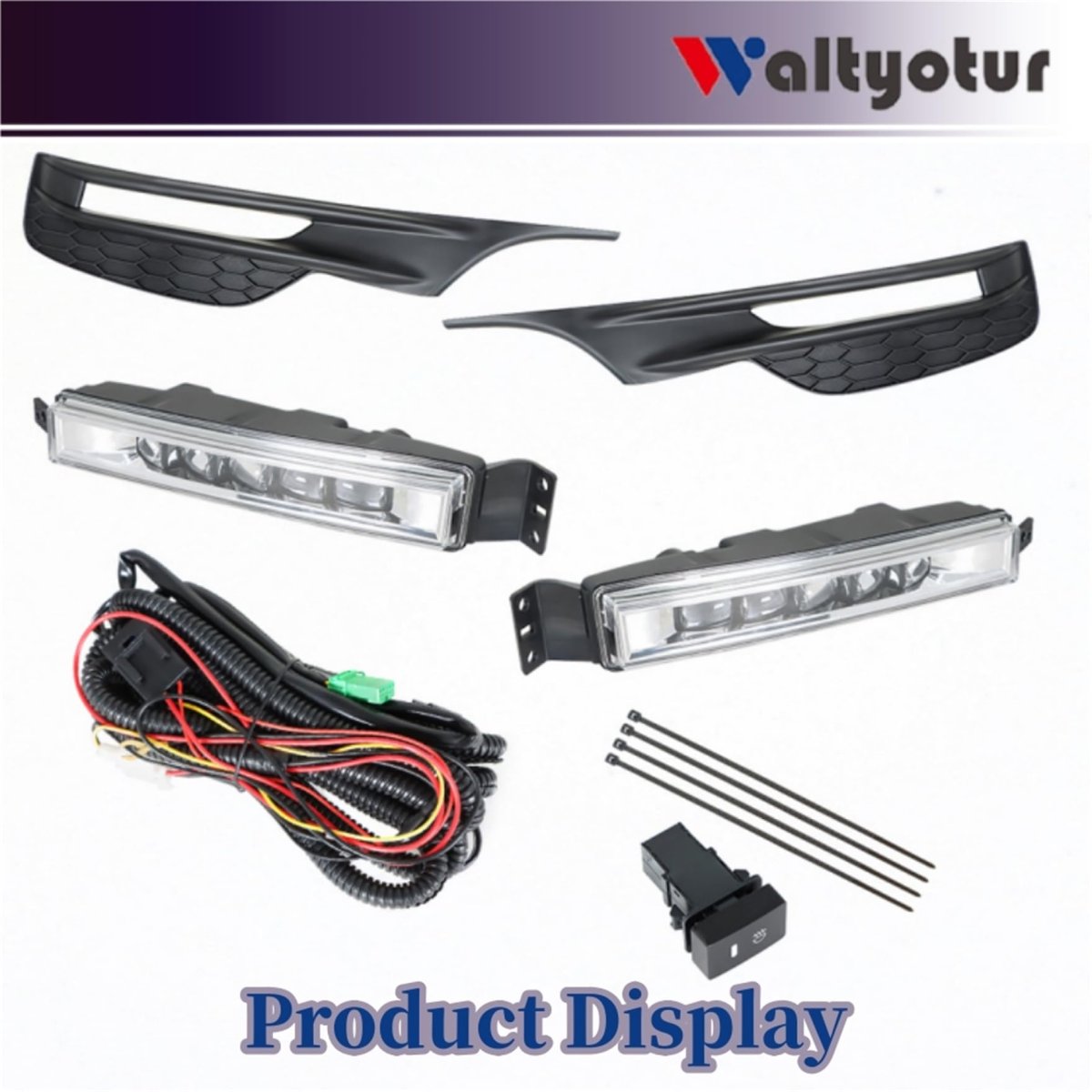 4dr Replacement For 2016 2017 Accord Sedan Fog Lights Bumper Right Left Side Driving Lamps 08v31-t2a-100e 71102-t2f-a61